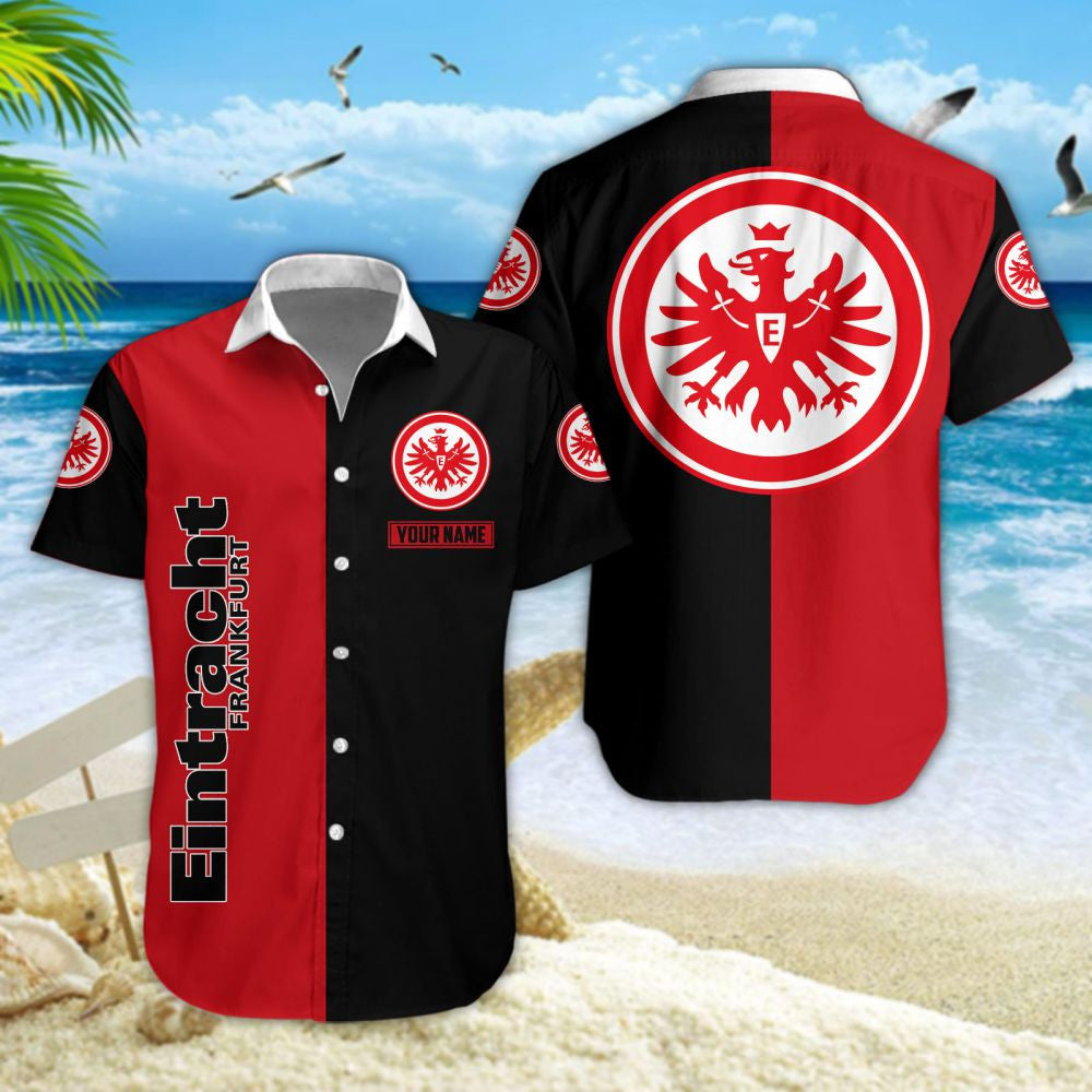 Hawaiihemd Eintracht Frankfurt – Herren Sommerhemd V3