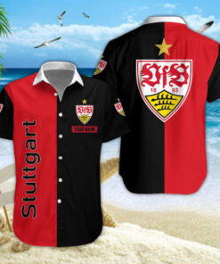 Hawaiihemd VfB Stuttgart – Herren Sommerhemd V3