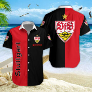 Hawaiihemd VfB Stuttgart – Herren Sommerhemd V3