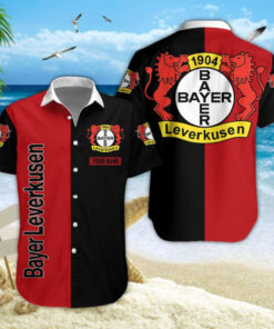 Hawaiihemd Bayer 04 Leverkusen – Herren Sommerhemd V3