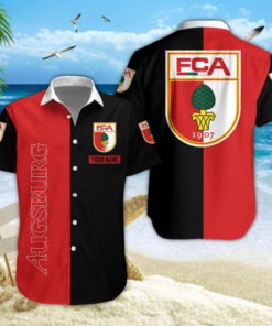 Hawaiihemd FC Augsburg – Herren Sommerhemd V3