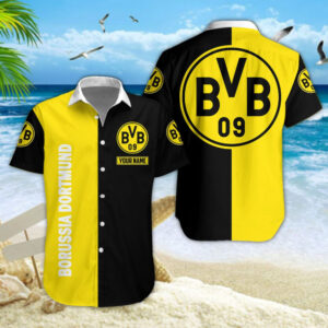 Hawaiihemd Borussia Dortmund II – Herren Sommerhemd V3