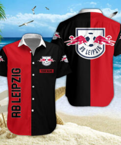 Hawaiihemd RB Leipzig – Herren Sommerhemd V3