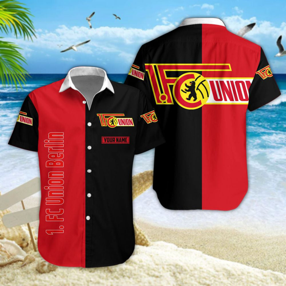 Hawaiihemd Union Berlin – Herren Sommerhemd V3