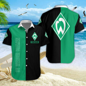 Hawaiihemd Werder Bremen – Herren Sommerhemd V3