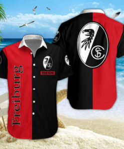 Hawaiihemd SC Freiburg – Herren Sommerhemd V3
