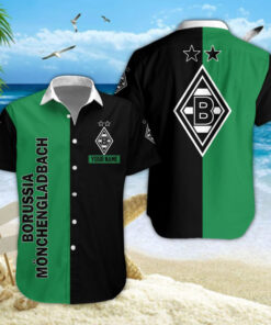 Hawaiihemd Borussia Mönchengladbach – Herren Sommerhemd V3