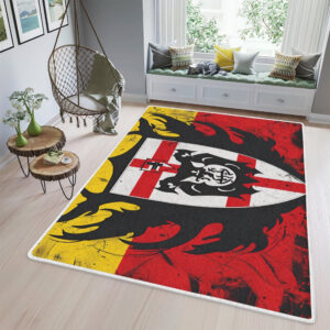 Alternative view of VfB Stuttgart Teppich Muster für Fans