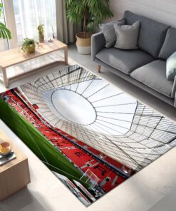 Spielfeld der BayArena Teppich 10