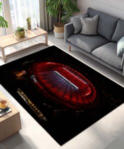 Spielfeld der BayArena Teppich 11