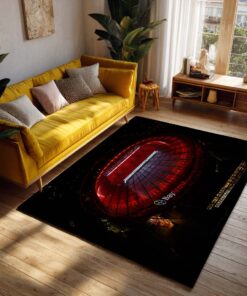 Alternative view of Spielfeld der BayArena Teppich 11