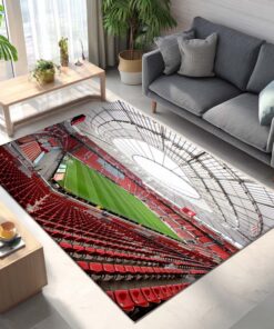 Spielfeld der BayArena Teppich 2