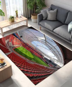 Spielfeld der BayArena Teppich 5
