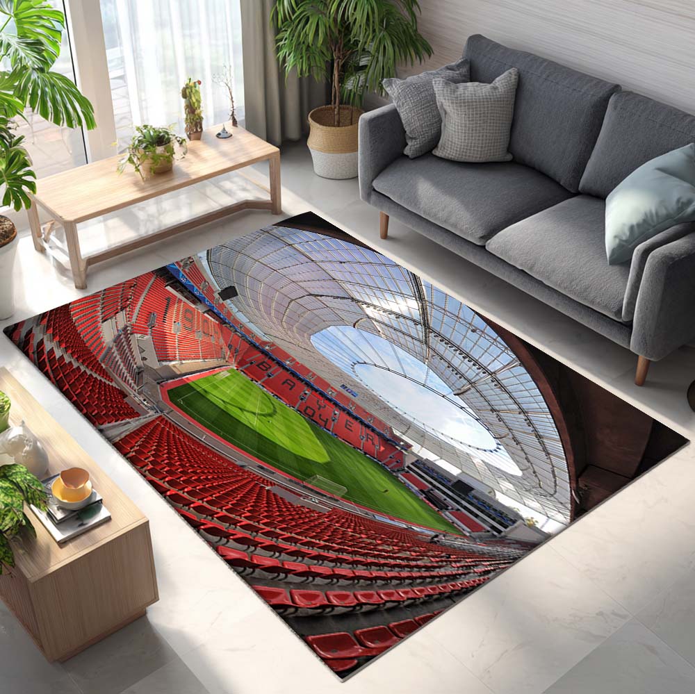 Spielfeld der BayArena Teppich 5