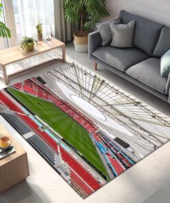 Spielfeld der BayArena Teppich 7