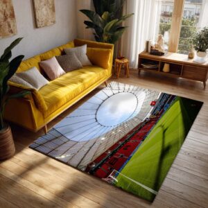 Alternative view of Spielfeld der BayArena Teppich 8