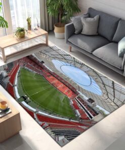 Spielfeld der BayArena Teppich 9