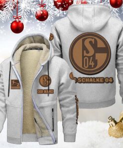FC Schalke 04 Gefütterte Kapuzenjacke
