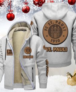 FC St. Pauli Gefütterte Kapuzenjacke