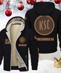 Alternative view of Karlsruher SC Gefütterte Kapuzenjacke