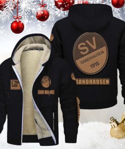 Alternative view of SV Sandhausen Gefütterte Kapuzenjacke