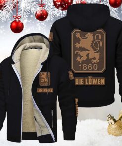 Alternative view of TSV 1860 München Gefütterte Kapuzenjacke