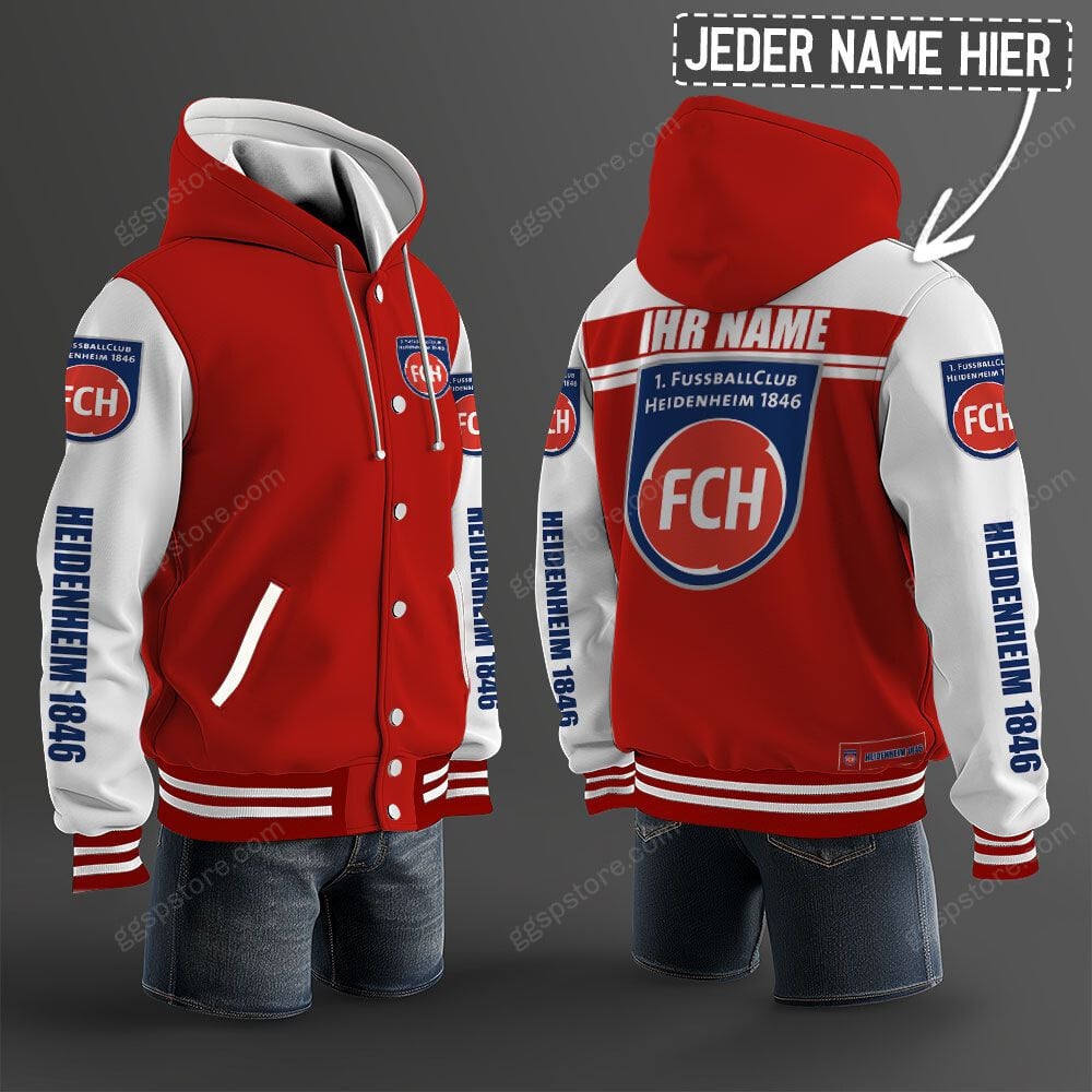 1. FC Heidenheim 1846 Hoodie Jacke – Bild 15