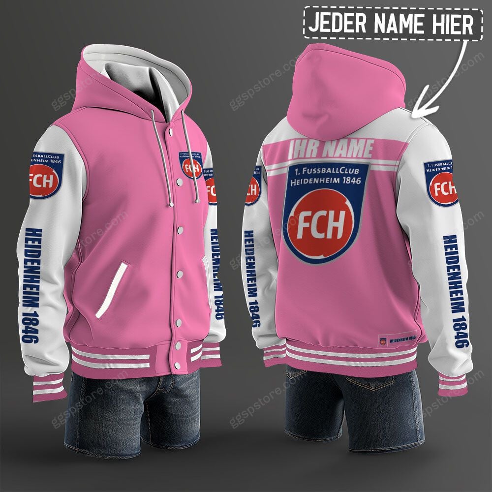 1. FC Heidenheim 1846 Hoodie Jacke – Bild 7