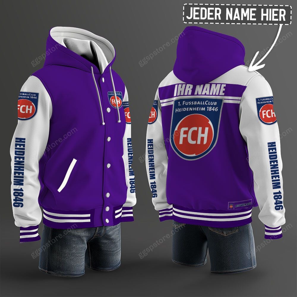 1. FC Heidenheim 1846 Hoodie Jacke – Bild 11
