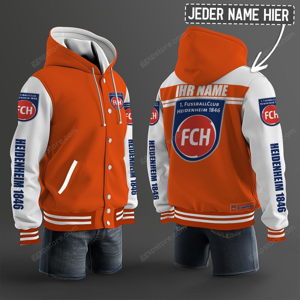 1. FC Heidenheim 1846 Hoodie Jacke – Bild 12