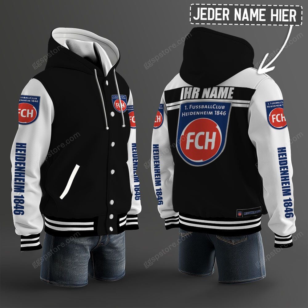 1. FC Heidenheim 1846 Hoodie Jacke – Bild 4