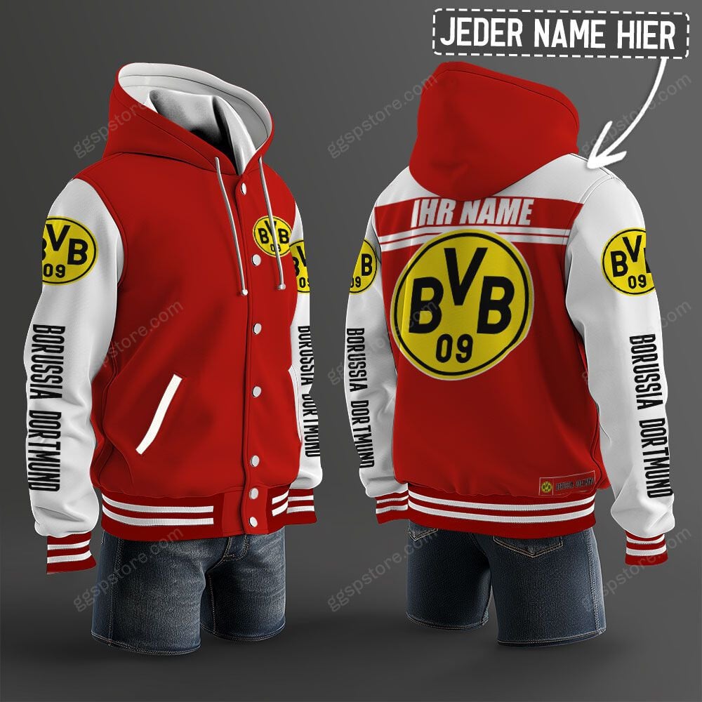 Borussia Dortmund Hoodie Jacke – Bild 3