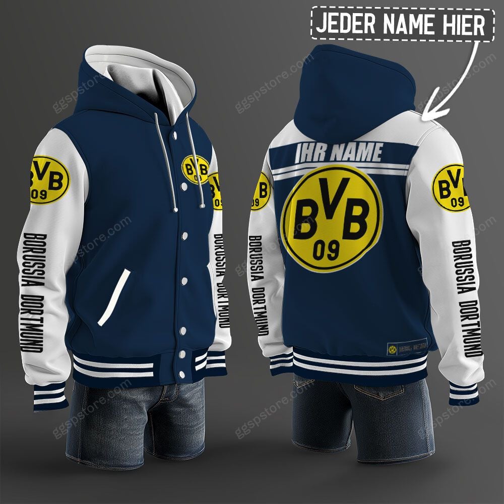 Borussia Dortmund Hoodie Jacke – Bild 4