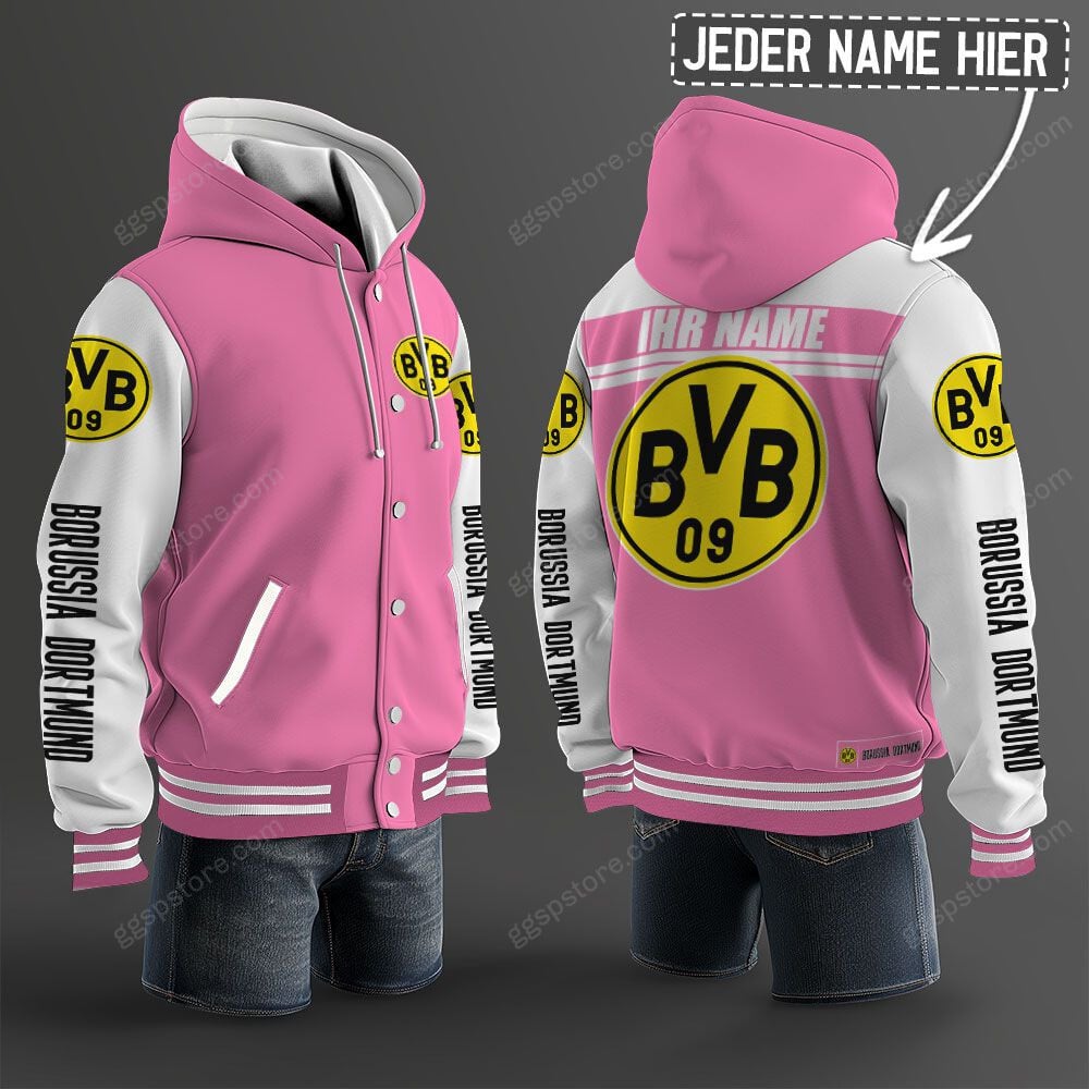 Borussia Dortmund Hoodie Jacke – Bild 6