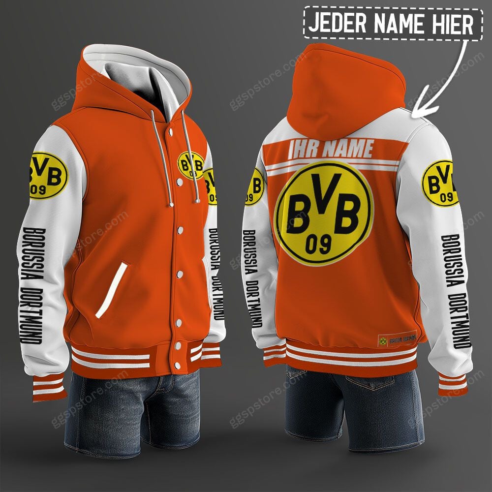 Borussia Dortmund Hoodie Jacke – Bild 12