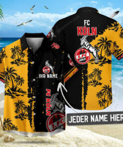 1. FC Köln 3 Sommerhemd Hawaiihemd