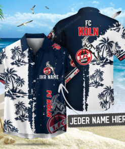 1. FC Köln 4 Sommerhemd Hawaiihemd