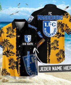 1. FC Magdeburg Hawaiihemd 4