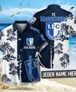 1. FC Magdeburg Hawaiihemd 1