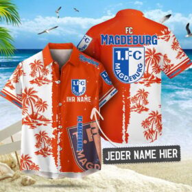 1. FC Magdeburg Hawaiihemd 11