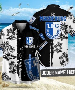 1. FC Magdeburg Hawaiihemd 2
