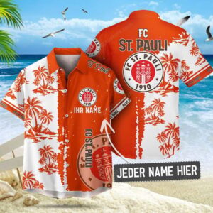 FC St. Pauli Hawaiihemd 11
