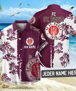 FC St. Pauli Hawaiihemd 12