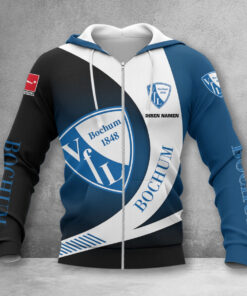 VfL Bochum Hoodie Zip Herren | VfL Kapuzenjacke mit Reißverschluss WINA11466