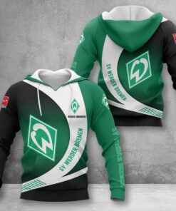 Werder Bremen Hoodie Herren | SVW Kapuzenpullover WINA11468
