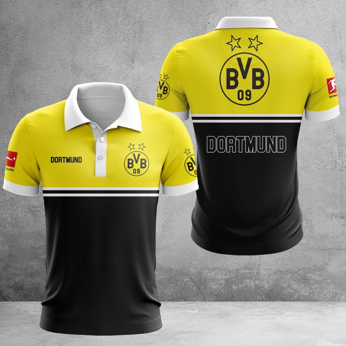 Borussia Dortmund Poloshirt | BVB Polohemd WINA11836