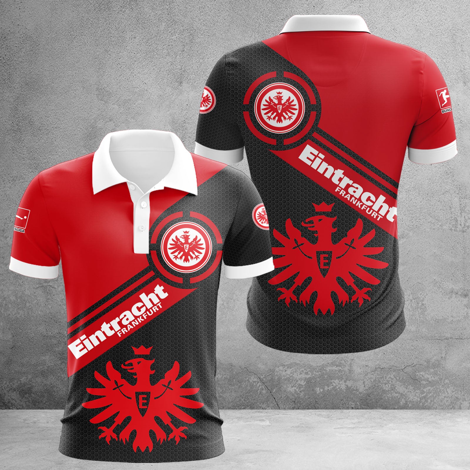 Eintracht Frankfurt Poloshirt | SGE Polohemd WINA2858