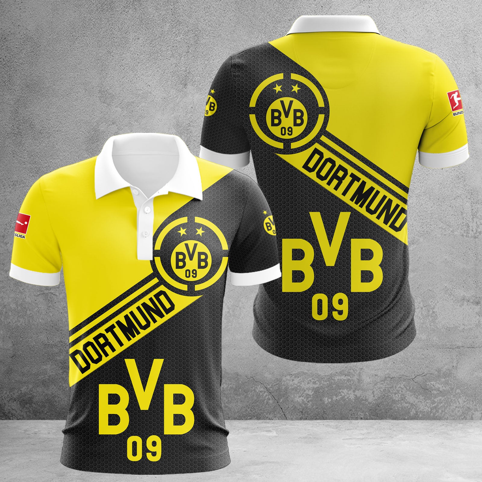 Borussia Dortmund Poloshirt | BVB Polohemd WINA2856