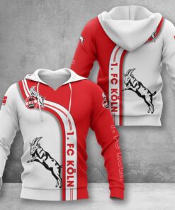 1. FC Köln Hoodie Herren | Effzeh Kapuzenpullover WINA2797