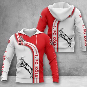 1. FC Köln Hoodie Herren | Effzeh Kapuzenpullover WINA2797